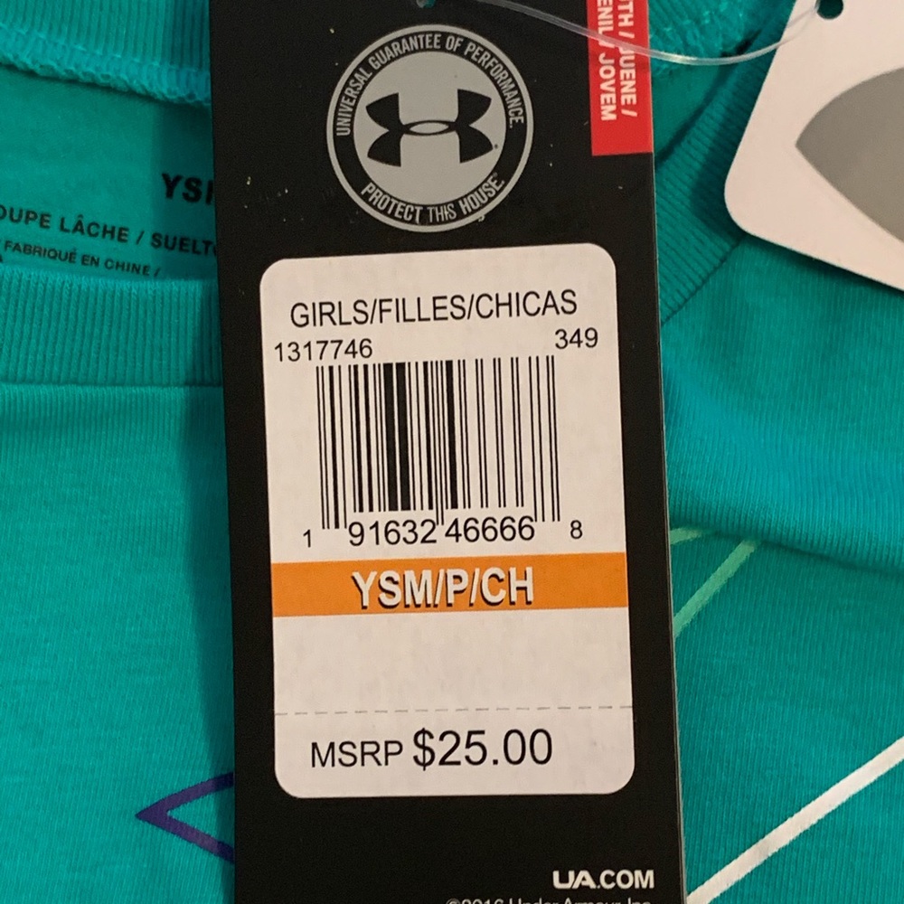Girls Under Armour Top - Picture 5 of 7